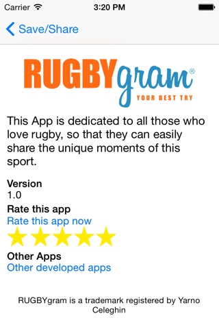 RUGBYgram screenshot 4