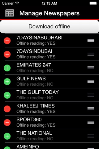 UAE Newspapers (UAE News Dubai and Abu Dhabi) screenshot 4