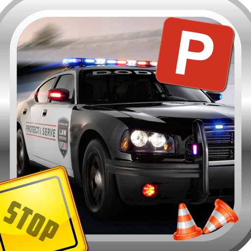 Police Car Parking Simulator 3D - Test your Parking and Driving Skills in a Real City icon