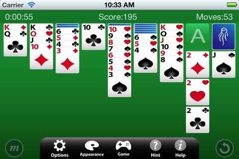 Solitaire by Jellybox screenshot 2
