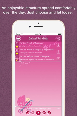 The Complete Pregnancy Guide with Indian Classical Music - Free Raagas and Instrumentals screenshot 3