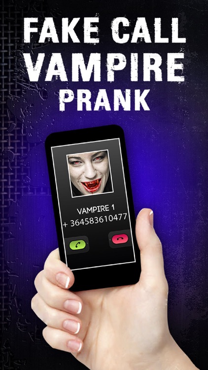 Fake Call Vampire Prank