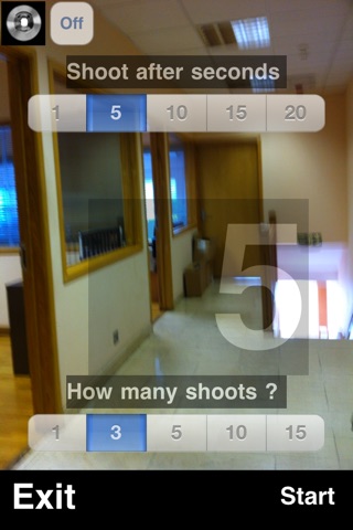 Self Timer with Remote Control and Print Date/Title/Location Option screenshot 3