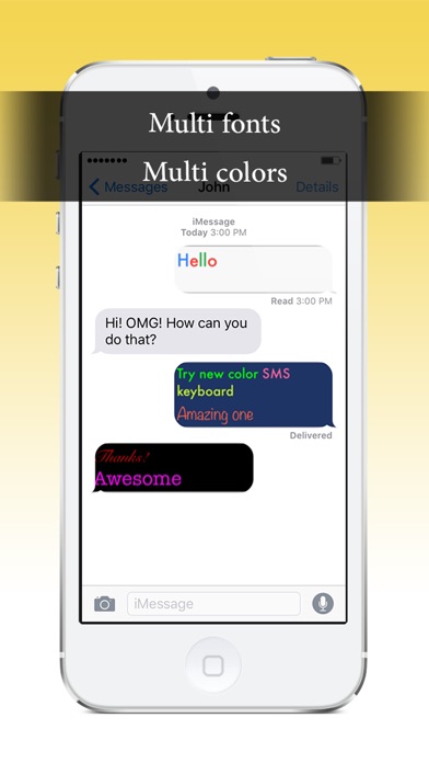 【图】Color SMS keyboard – SwipeKeys(截图1)
