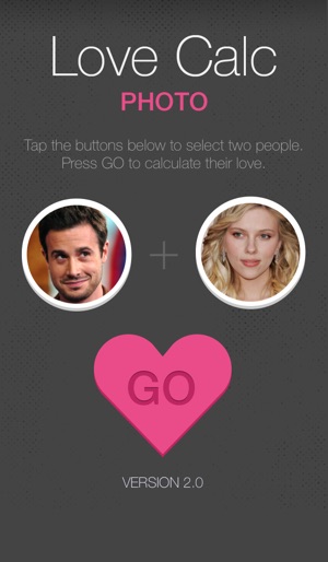 LoveCalc Photo - The Picture Love Calculator(圖1)-速報App