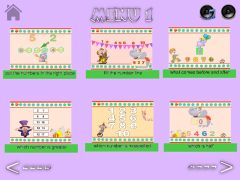 Playing with numbers. Learn the dozens, even and odd numbers, where they stand on a number line and many more for children between 4 and 7 years old. screenshot 2