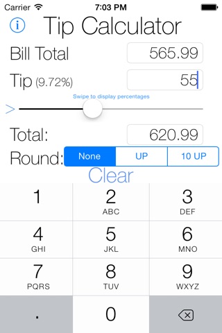 Tip Calculator PB screenshot 4