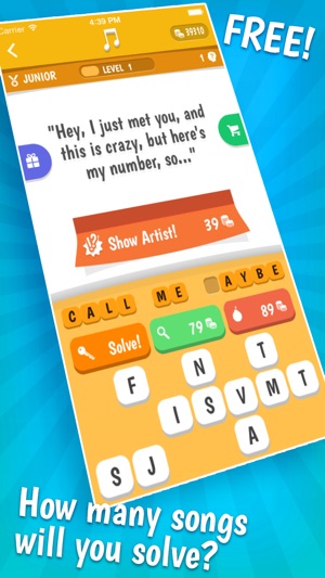 Song Quiz – The Free Lyric Guessing Game