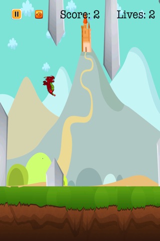 Flying Monster Dragon Flapper - Sword Escaping Game Challenge screenshot 4