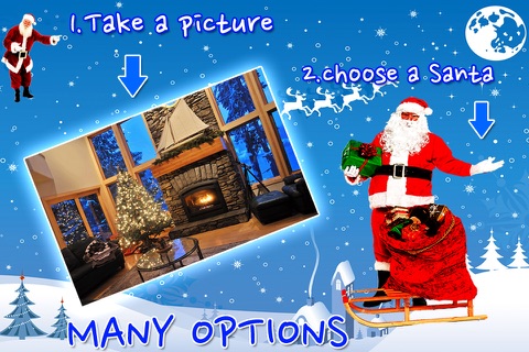 i See Santa - HD Christmas Holiday Photo Booth screenshot 2