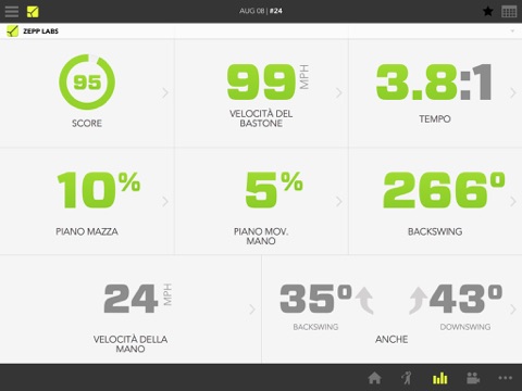 Zepp Golf for iPad screenshot 4