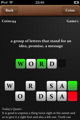 Guess Word With Clue screenshot 2