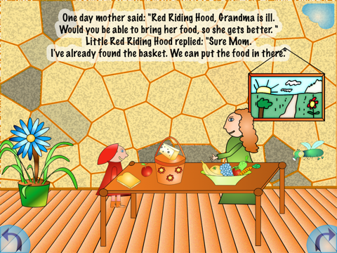 Little Red Riding Hood * Multi-lingual Stories Lite screenshot 2