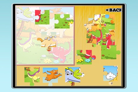 A funny Dinosaur Puzzle Game screenshot 2