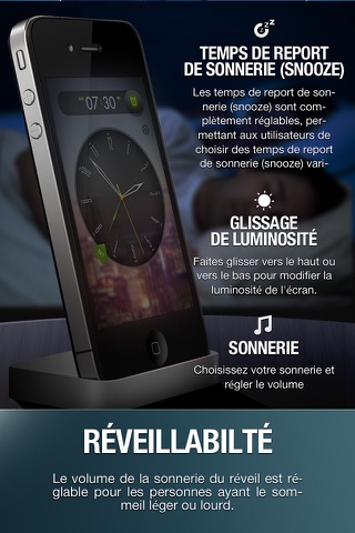 Alarm Clock Wake Up Time with musical sleep timer & local weather info screenshot 3