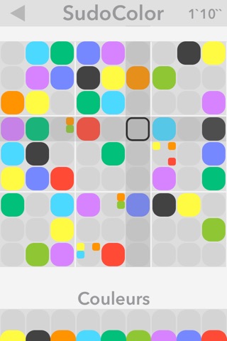 SudoColor (Application Sudoku Gratuite) screenshot 2