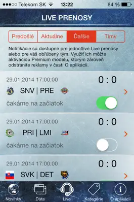 Game screenshot Hokej Portál apk