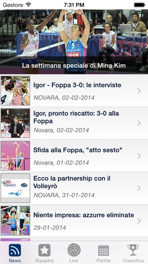 Igor Novara Volley(圖1)-速報App