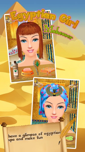埃及公主 Romaa 化妝美容 & 打扮沙龍女孩小遊戲(圖4)-速報App