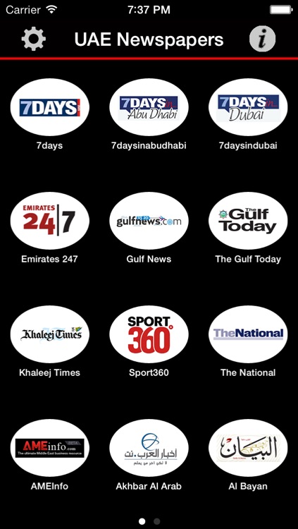 UAE Newspapers (UAE News Dubai and Abu Dhabi)