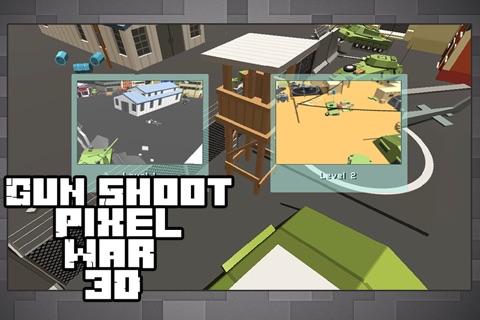Strike Shot - Cube Gun War 3D screenshot 3