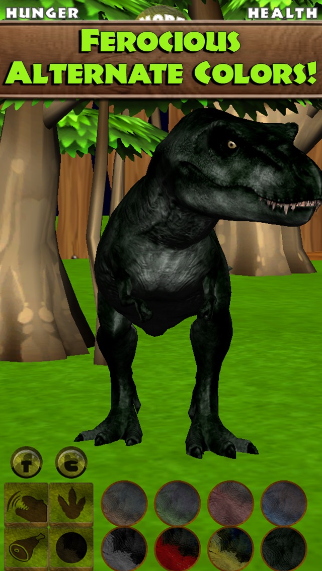 Virtual Pet Dinosaur Tyrannosaurus Rex AppRecs