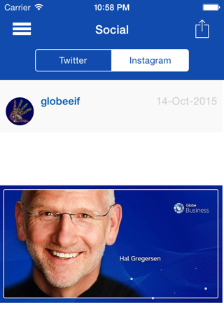 Globe Enterprise Innovation Forum 2015 screenshot 4