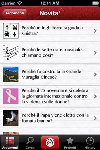 MeglioSaperlo screenshot 3