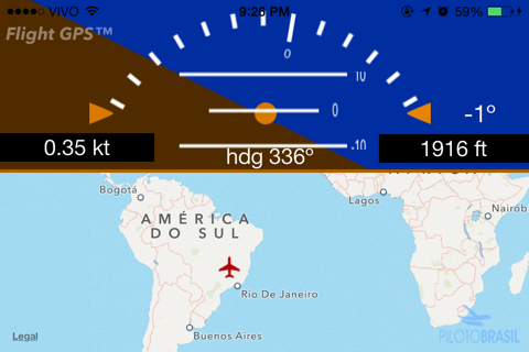 Flight GPS screenshot 2