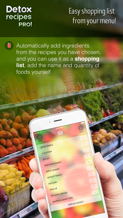 How to cancel & delete Detox Recipes Pro! - Smoothies, Juices, Organic food, Cleanse and Flush the body! from iphone & ipad 3