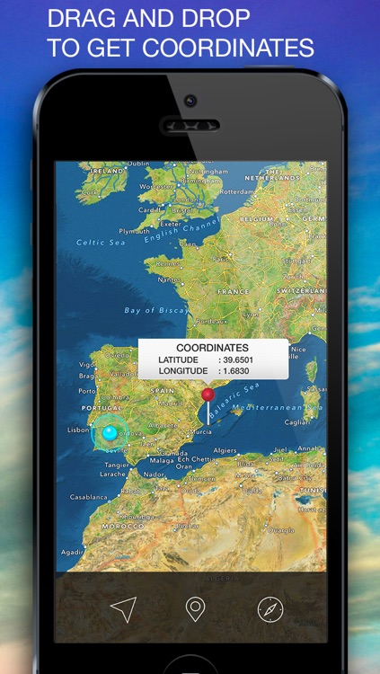Coordinates - Your GPS Coordinates, Altitude, Compass screenshot-3