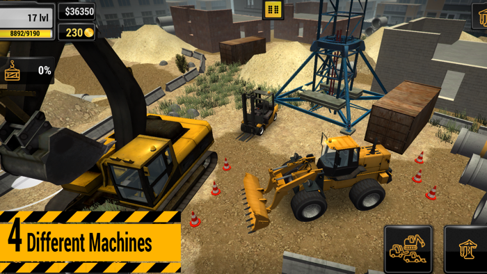 Construction Machines 2016 Mobile