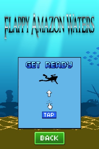 Flappy Amazon Waters FREE -  Top addicting underwater city kids game screenshot 2