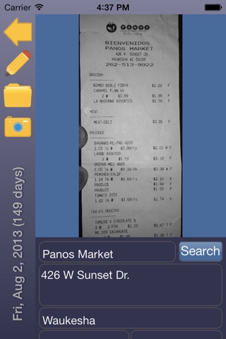 Receipts Magic Pro: Simple Scanner and Expense Records screenshot 3