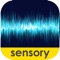 Sensory Speak Up Too is a visually stimulating simple game style app that responds to sounds
