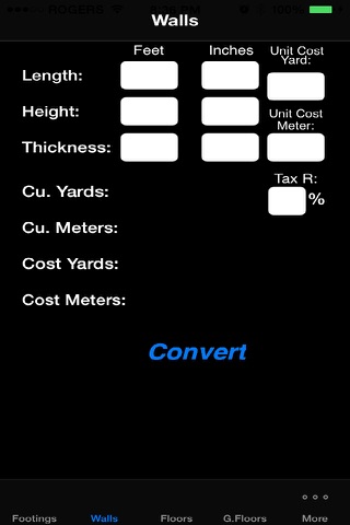 Concrete Estimator Pro screenshot 2