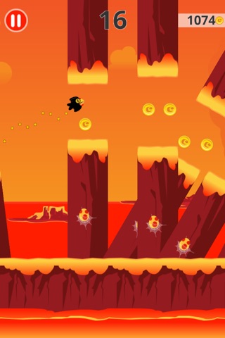 Flippy Black Bird screenshot 4