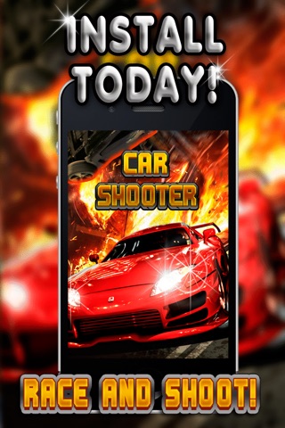 Car Shooter Race - Fun War Action Shooting Game screenshot 3
