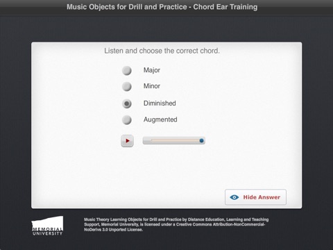 Chord Ear Training screenshot 3