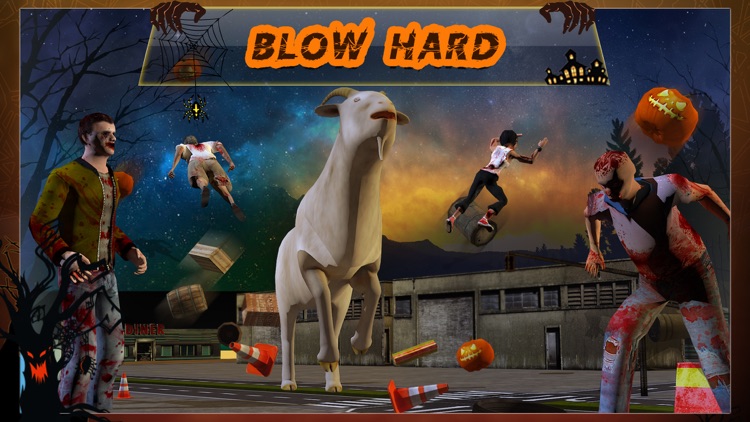 Goat-Z in Zombie City screenshot-3