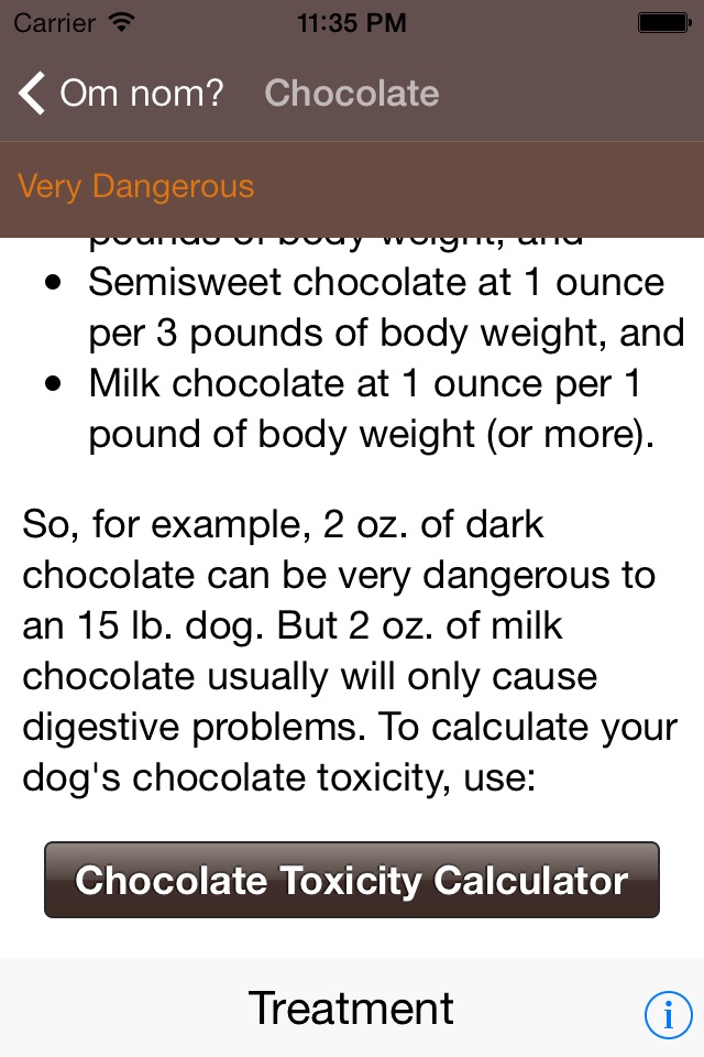 Om Nom? Can my dog eat it? OMG my dog ate it! screenshot 3