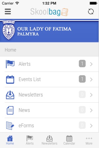 Our Lady Of Fatima Palmyra - Skoolbag screenshot 2