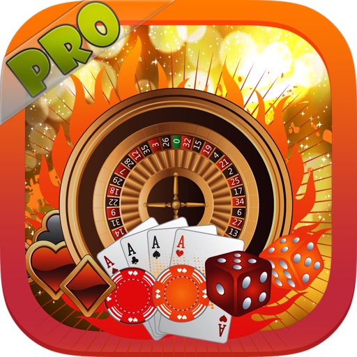 Gold And Fire Poker Casino - Dark Gambling With 6 Best PRO Poker Video Games Icon