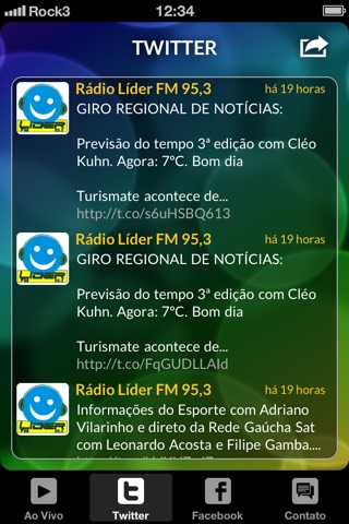 Rádio Líder FM screenshot 2