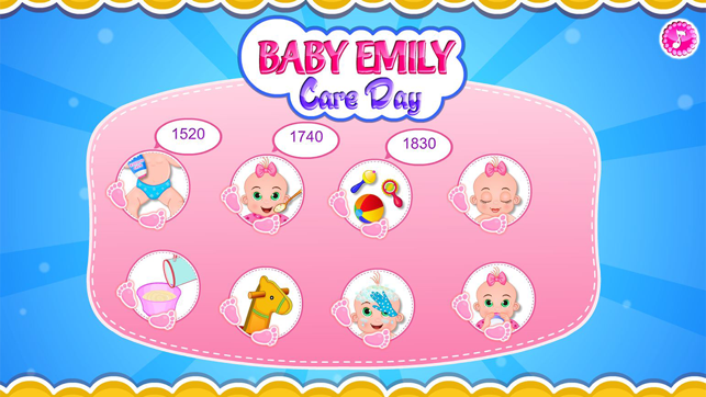 Baby Emily Care Day, Play baby game & caring game with your (圖2)-速報App