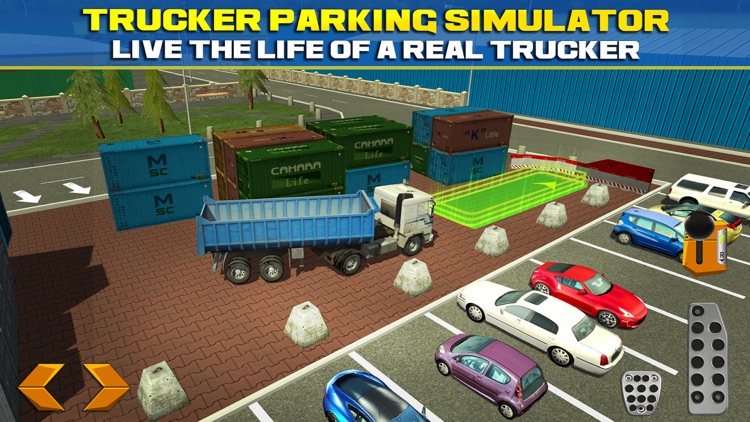 Trucker Parking Simulator Real Monster Truck Car Racing Driving Test
