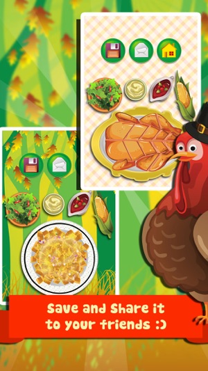 Thanksgiving Dinner Food Maker Salon - fun lunch cooking & m(圖4)-速報App