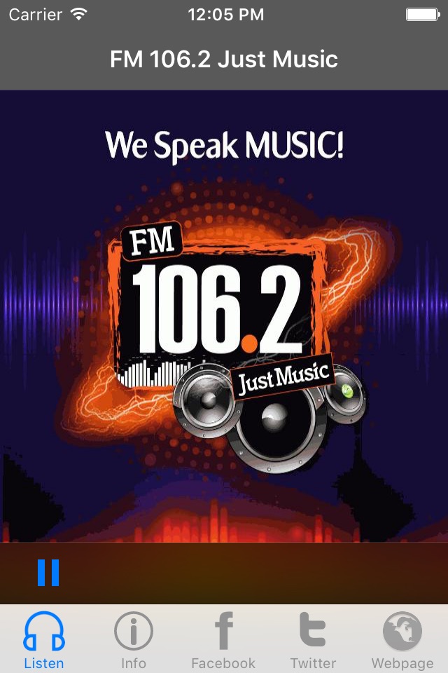 FM 106.2 Just Music screenshot 2