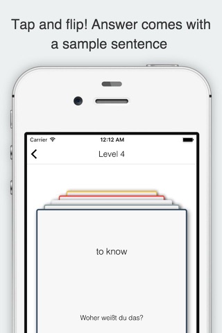 German - English Flashcards & Vocabulary Trainer screenshot 3