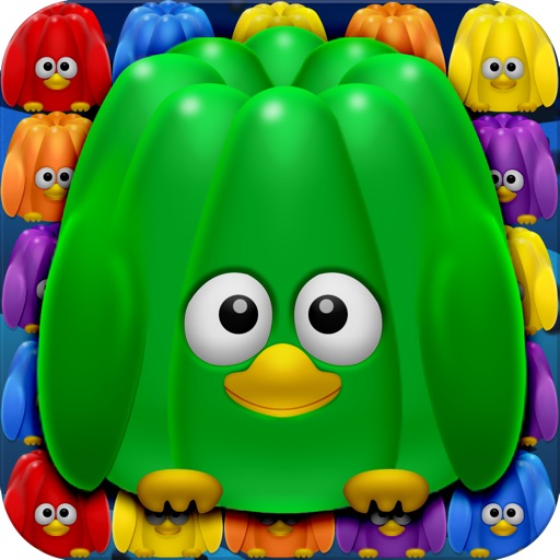 Jelly Birds Pops - The Top Free Addictive Match 3 Game iOS App